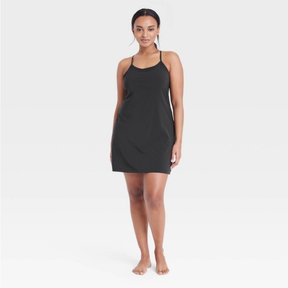 Women's Flex Strappy Exercise Dress - All in
Motion Black  NWT - Picture 3 of 9